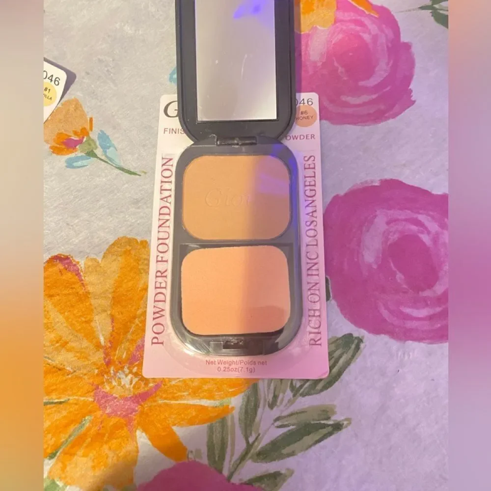 🛍️ 1 Giovi U.S.A. Powder Foundation with Mirror New Sealed Select Your Shade 🔥